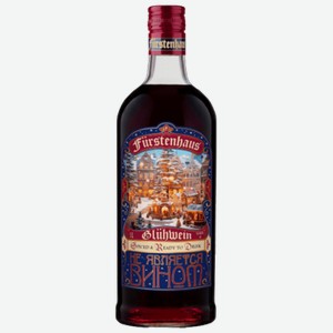 Напиток винный Furstenhaus Gluhwein красный сладкий 1 л