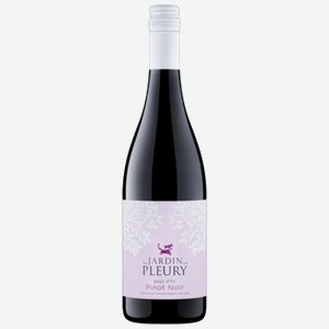 Вино Jardin Pleury Pinot Noir красное сухое 0,75 л