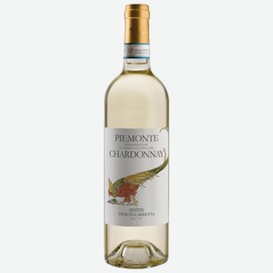 Вино Tenuta Carretta Chardonnay белое сухое 0,75 л