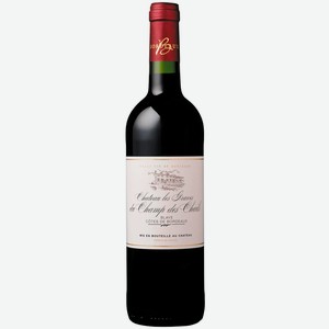 Вино CHATEAU LES GRAVES DU CHAMP DES CHAILS BLAYE COTES DE BORDEAUX 0.75 л