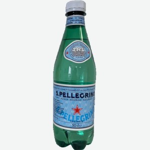 Вода S.Pellegrino газированная 0.5
