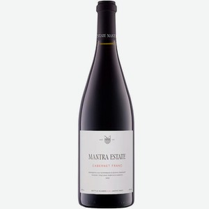 Вино ЗГУ Кубань Mantra Estate КАБЕРНЕ ФРАН 0.75 л
