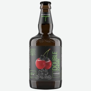 Напиток пивной Таркос Double Cherry светлый 0,45 л