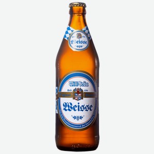 Пиво Will-Brau Hefe Weizen светлое 0,5 л