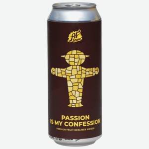 Пивной напиток AF Brew Passion is My Confession светлый 0,5 л ж/б