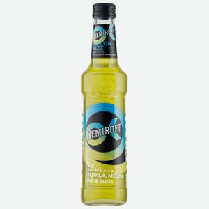 Коктейль Nemiroff Melon, Tequila & Lime Flavour 0,33 л