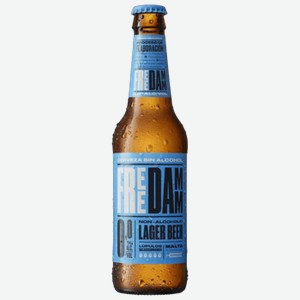 Пиво Estrell Free Damm безалкогольное светлое 0,33 л