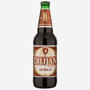 Пиво Dilijan №4 оригинальное темное 0,45 л