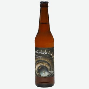 Пиво Бакунин Double IPA Fibonacci светлое 0,5 л