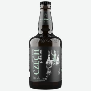 Пиво Таркос Czech Pilsner светлое 0,45 л