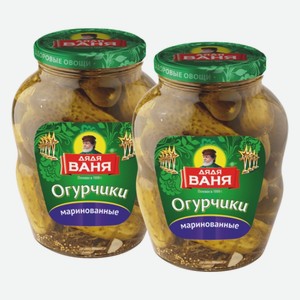 Огурцы Дядя Ваня маринованные 1800 г