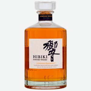 Виски Hibiki Japanese Harmony 0,7 л в подарочной упаковке