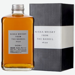 Виски Nikka From The Barrel 0,5 л в подарочной упаковке