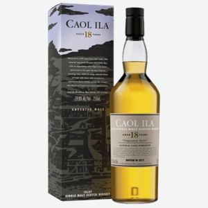 Виски Caol Ila 18 лет 0,7 л в подарочной упаковке