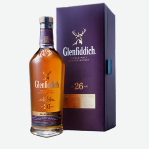 Виски Glenfiddich 26 лет 0,75 л в подарочной упаковке