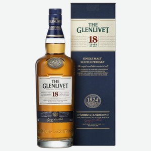 Виски The Glenlivet 18 years old 0,7 л в подарочной упаковке