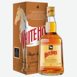 Виски White Horse 0,7 л в подарочной упаковке