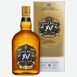 Виски Chivas Regal 15 лет 0,7 л в подарочной упаковке