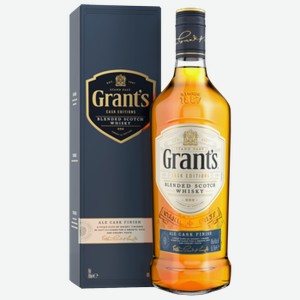 Виски Grant s Ale Cask Edition 0,7 л в подарочной упаковке