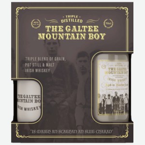 Виски The Galtee Mountain Boy 0,7 л в подарочной упаковке + кружка