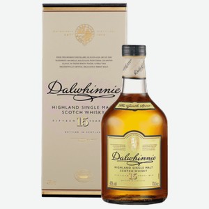 Виски Dalwhinnie 15 лет 0,75 л в подарочной упаковке