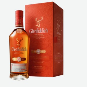 Виски Glenfiddich 21 год 0,7 л в подарочной упаковке