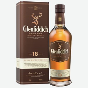 Виски Glenfiddich 18 лет 0,75 л в подарочной упаковке