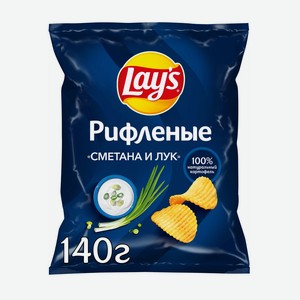 Чипсы Лейз Сметана и Лук 140г