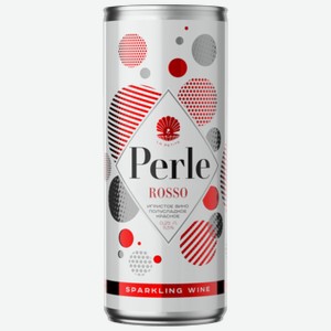Вино игристое La Petite Perle Rosso красное полусладкое 0,25 л
