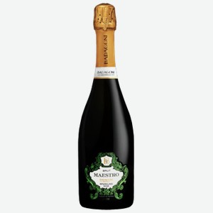 Вино игристое Badagoni Maestro Brut белое брют 0,75 л