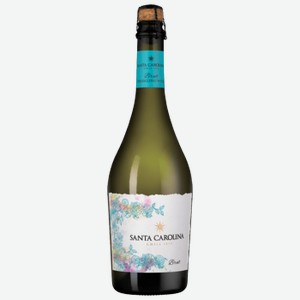 Вино игристое Santa Carolina Brut белое брют 0,75 л