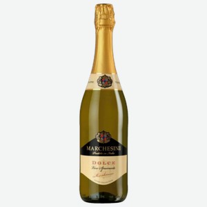 Вино игристое Marchesini Dolce белое полусладкое 0,75 л