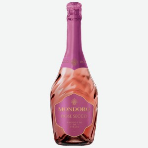 Вино игристое Mondoro Rose Secco розовое сухое 0,75 л