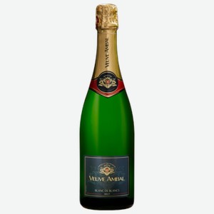 Вино игристое Veuve Ambal Blanc de Blanc белое сухое 0,75 л
