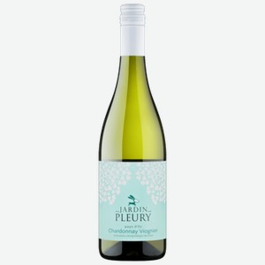 Вино Jardin Pleury Chardonnay-Viognier белое сухое 0,75 л