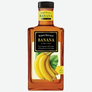 Ликер Baron Roussac Banana десертный 0,5 л