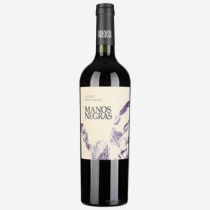 Вино Manos Negras Malbec красное сухое 0,75 л