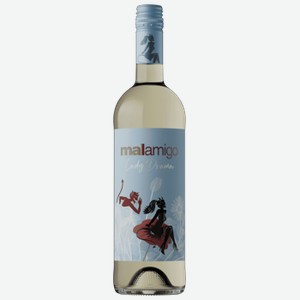 Вино Malamigo Lady Drama белое полусухое 0,75 л
