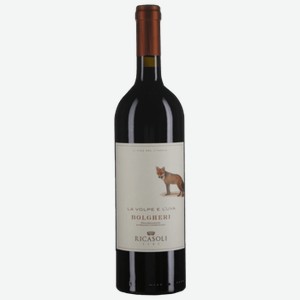Вино Barone Ricasoli Bolgheri La Volpe e L Uva красное сухое 0,75 л