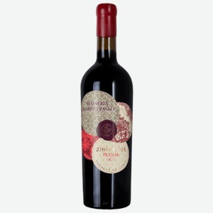 Вино Masseria Doppio Passo Zinfandel красное полусухое 0,75 л