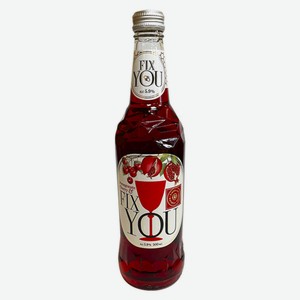 ФИКС Ю медовуха Гранат-Вишня 5,9% 0,5л с/б 14*5