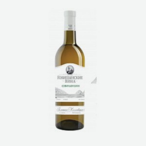 Вино белое  Golitsyn Wines  Sauvignon Blang п/сл, 12%, 075л Россия