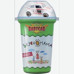 Десерты Кукурузные шарики в молочной кондитерской глазури с игрушкой Babycar-Сюрприз 30 г