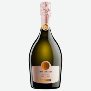 Вино игристое Casa Canevel Cuvee Rosa розовое сухое 0,75 л