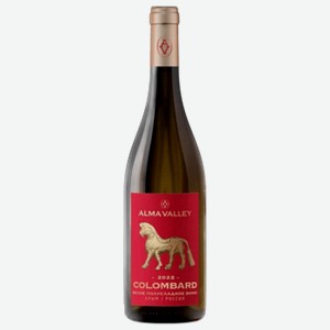 Вино Alma Valley Colombard белое полусладкое 0,75 л