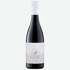 Вино Jardin Pleury Syrah красное сухое 0,75 л