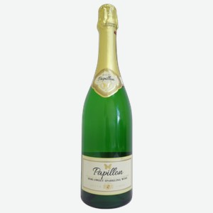 Вино игристое Papillon Demi-Sec белое полусладкое 0,75 л