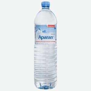 Вода Aparan минеральная негазированная 1,5 л ПЭТ