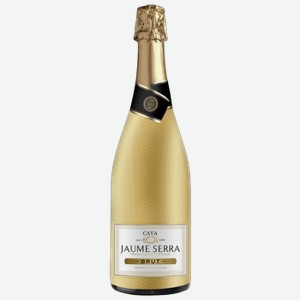 Вино игристое Cava Jaume Serra Brut белое брют 0,75 л