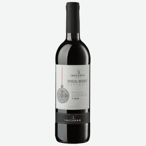 Вино Inkerman Saperavi Special Reserve красное сухое 0,75 л